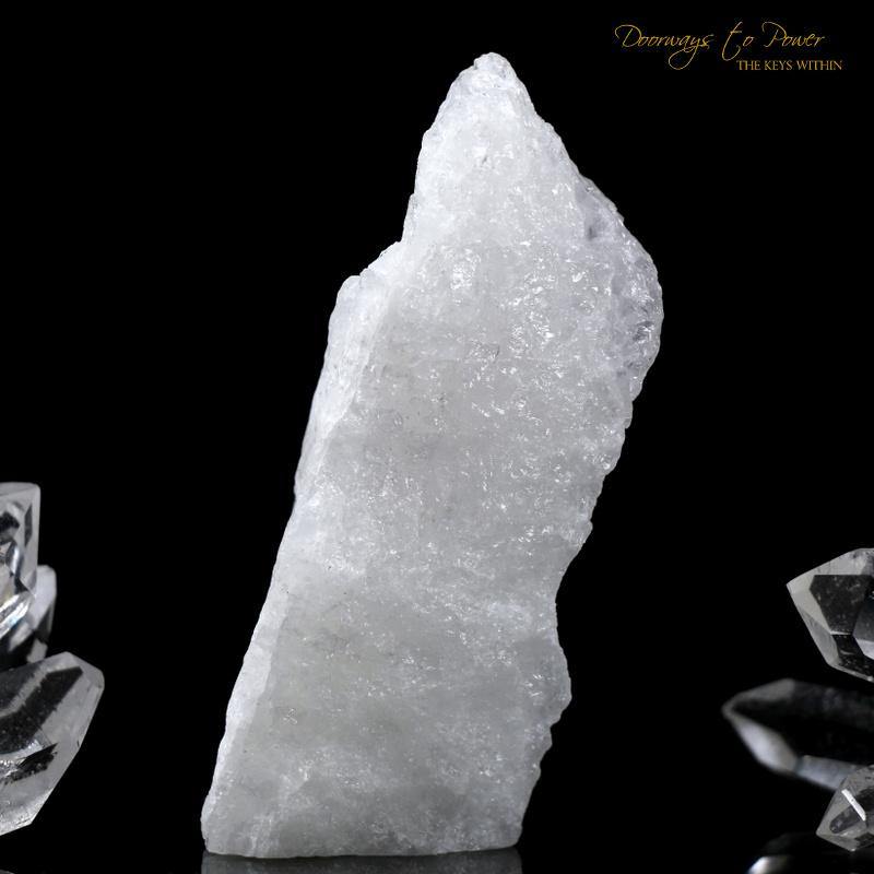 White Azeztulite Synergy 12 Crystal