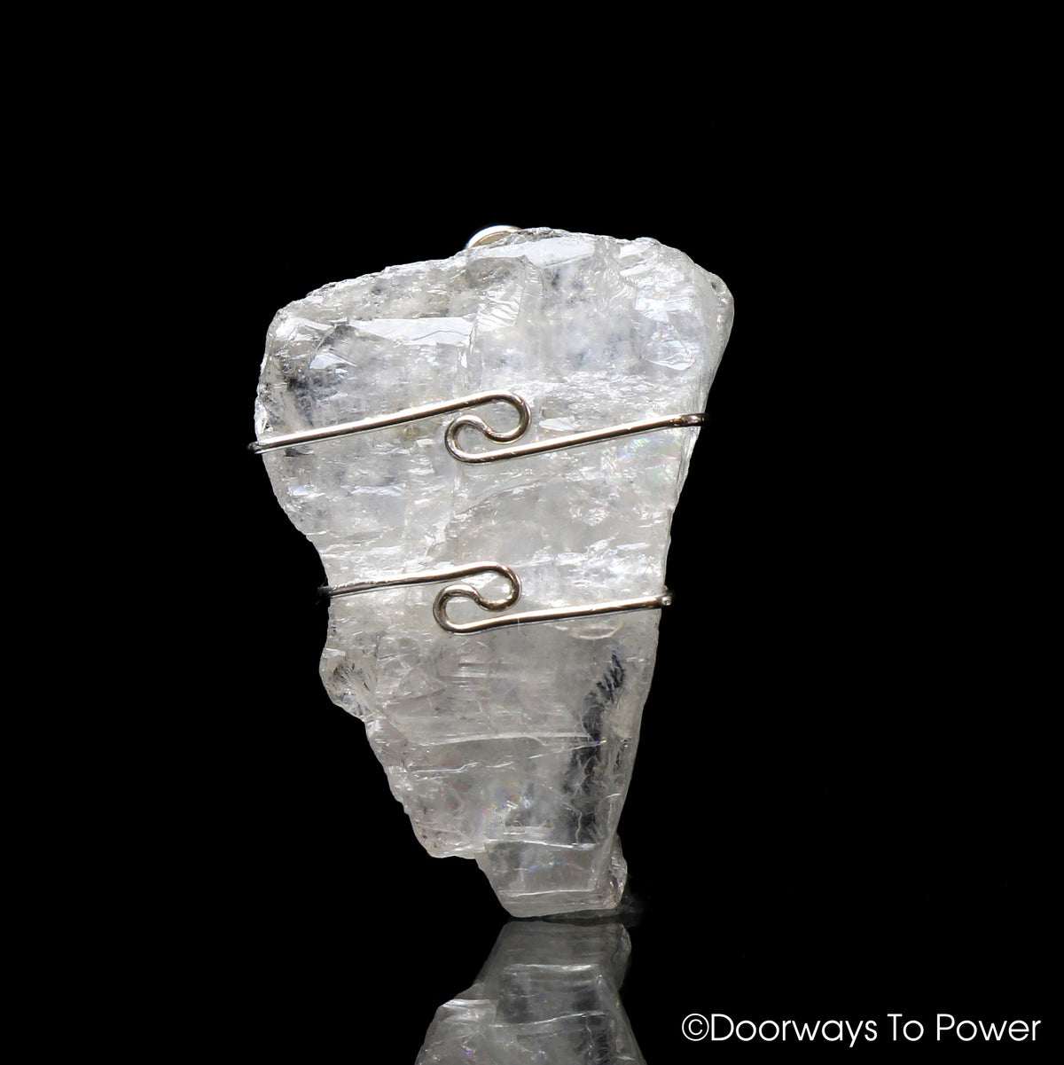 Petalite Crystal Pendant & Synergy 12 Stone