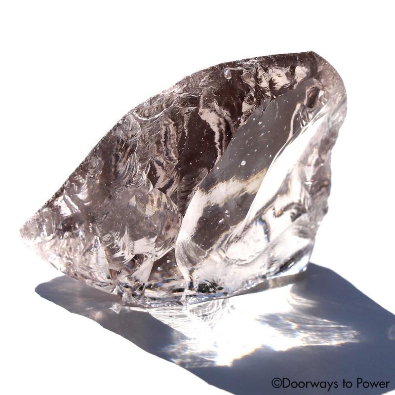 Arcturian Starseed Pink Andara Crystal Gem 'Quantum Light Pod'