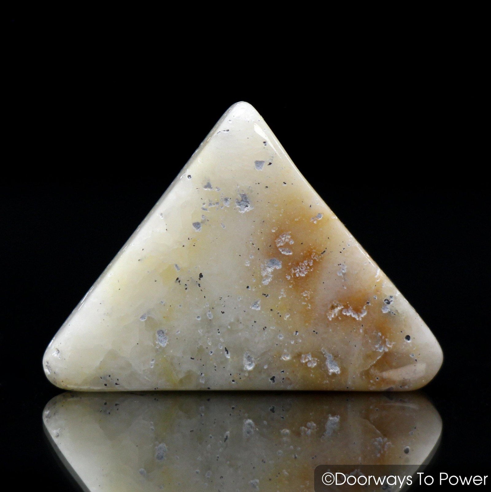 Honey & Cream Azeztulite Crystal Azozeo Activated 