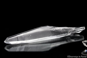 Lemurian Quartz Dow Crystal Laser Wand w/ Record Keepers 'Sword of Light'
