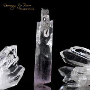 Kunzite Light Language Pendant ™ .925 SS