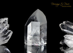 Lemurian Light White Phantom Quartz Shaman Dow Crystal 'RE BIRTH"