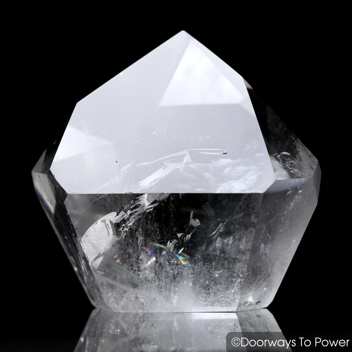 John of God Quartz Crystal & Portal Time Link 'The Dove' 