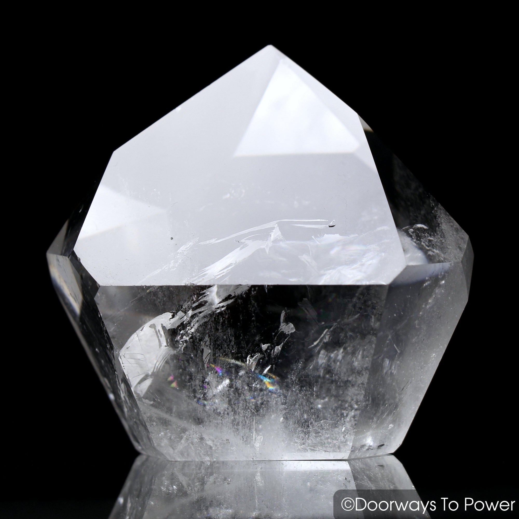 John of God Quartz Crystal & Portal Time Link 'The Dove' 