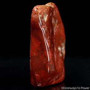Red Fire Azeztulite Crystal (Polished) Alchemical Transformation