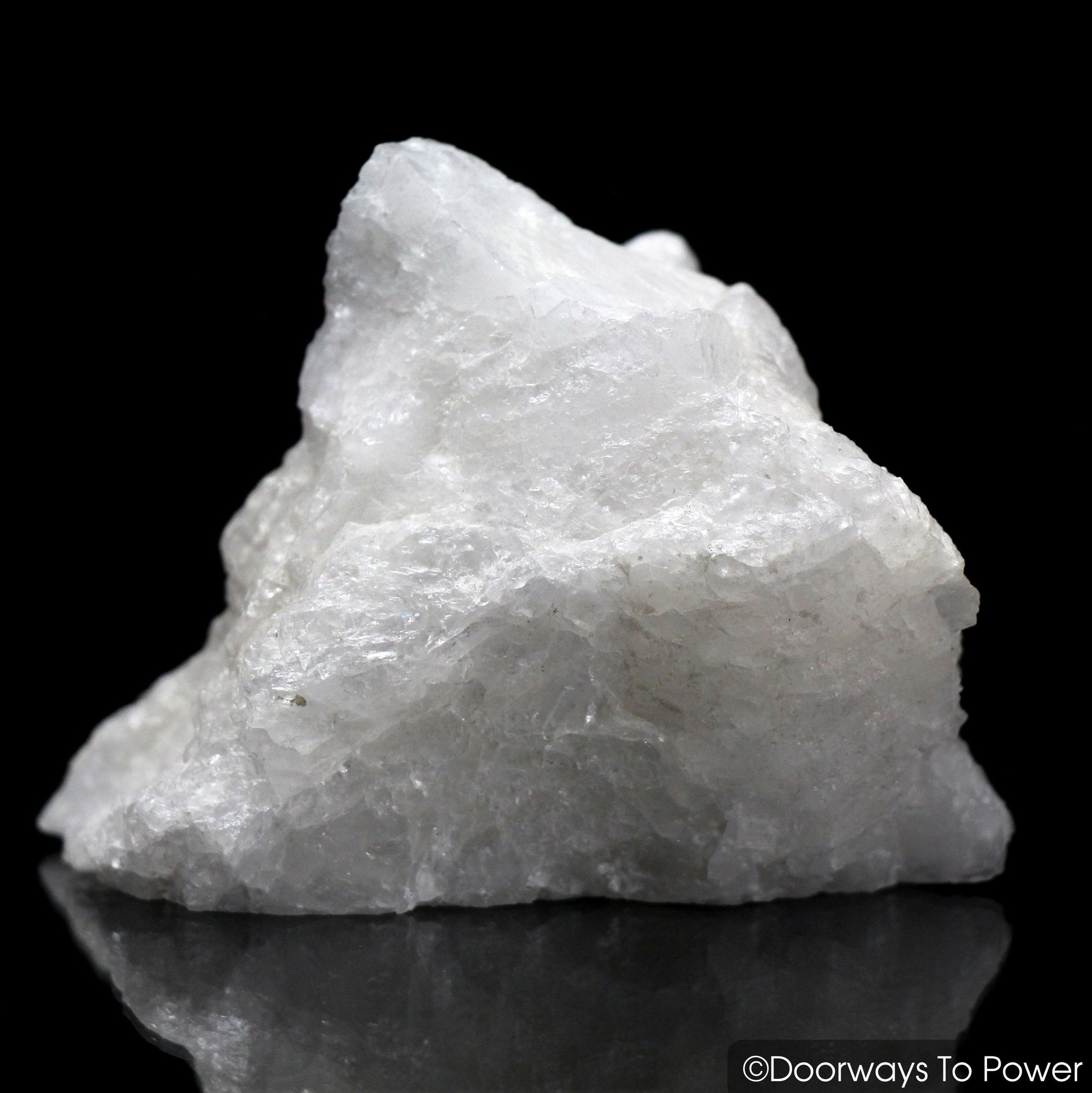White Azeztulite Crystal Altar Stone Azozeo Activated