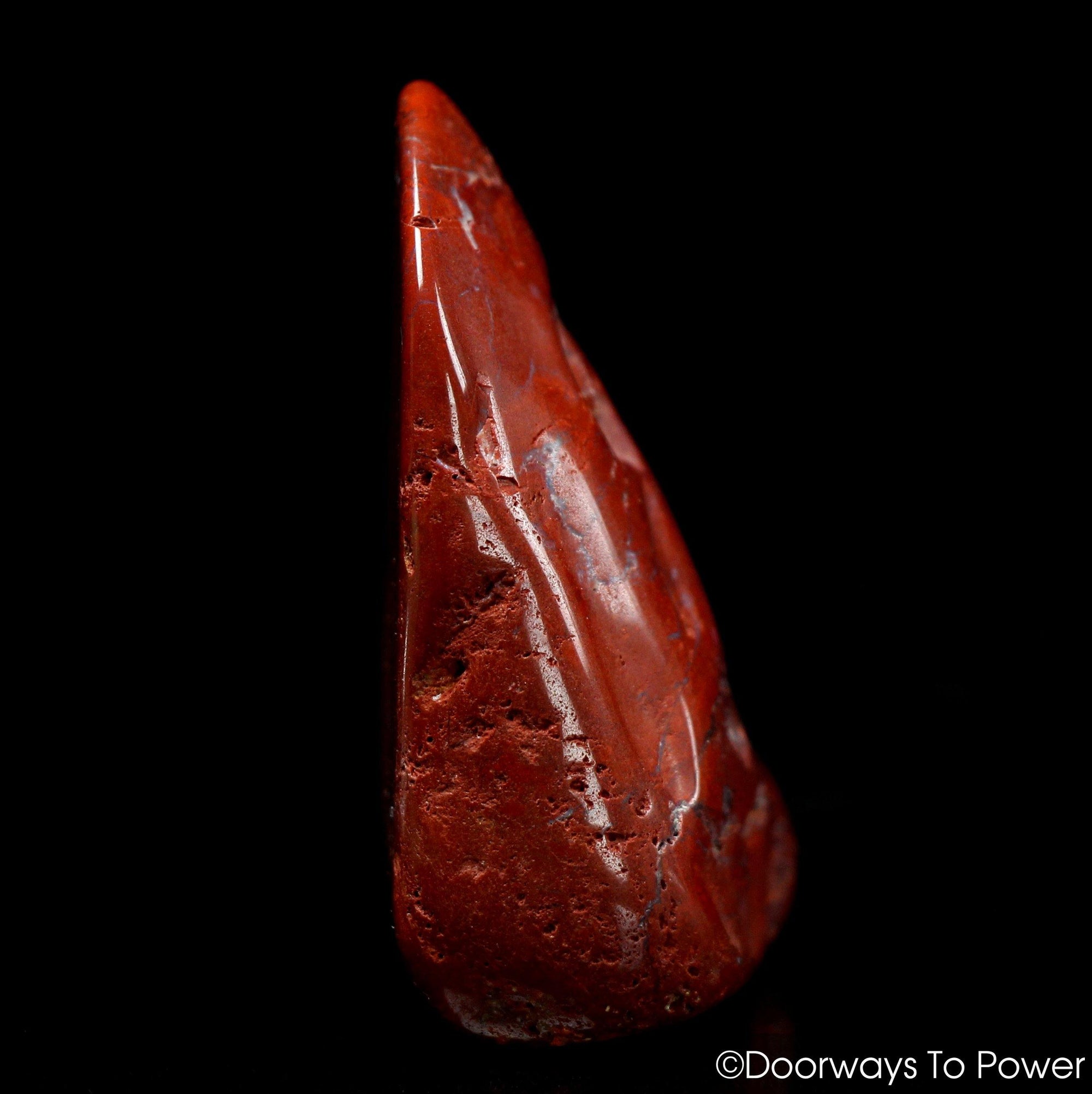 Red Fire Azeztulite Crystal Altar Stone