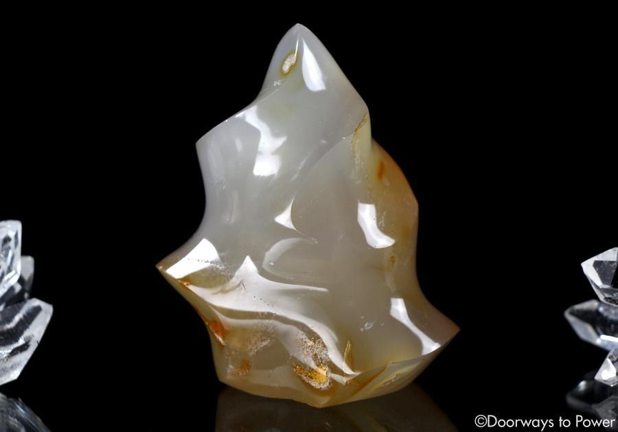 Shantilite Crystal Sculpture & Altar Stone 'Divine Peace' Shanti Light