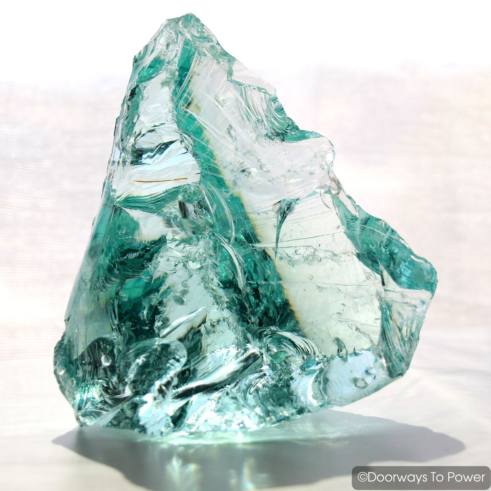 Aqua Serenity Monatomic Andara Crystal 'Atlantean Hologram'