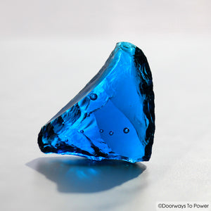 Electric Blue Atlantean Monatomic Andara Crystal Mt Shasta