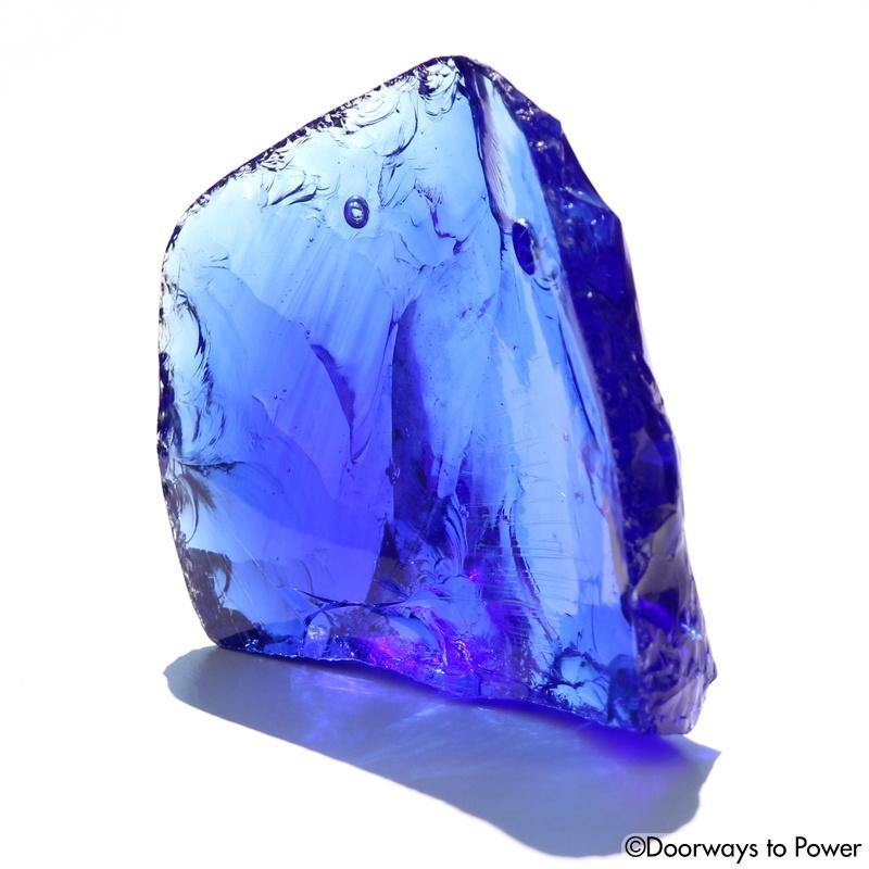 Majestic Elestial Starlight Sapphire Andara Crystal \ OverSoul \ Sixth Density Light