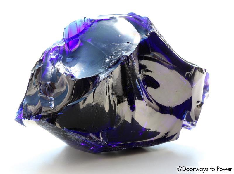 Tanzanite Fire & Elestial Starlight Andara Crystal 'ARCTURIAN STAR-SHIP' 5D