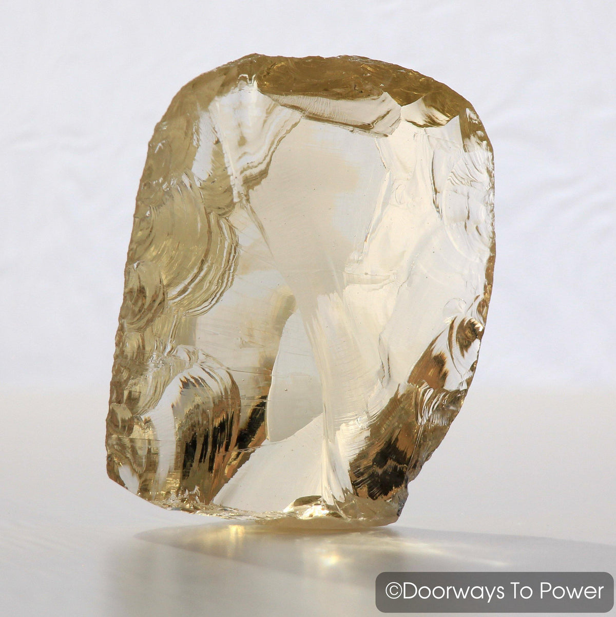 Celestial Gold Monatomic Andara Crystal Altar Stone 'Light of Heaven'