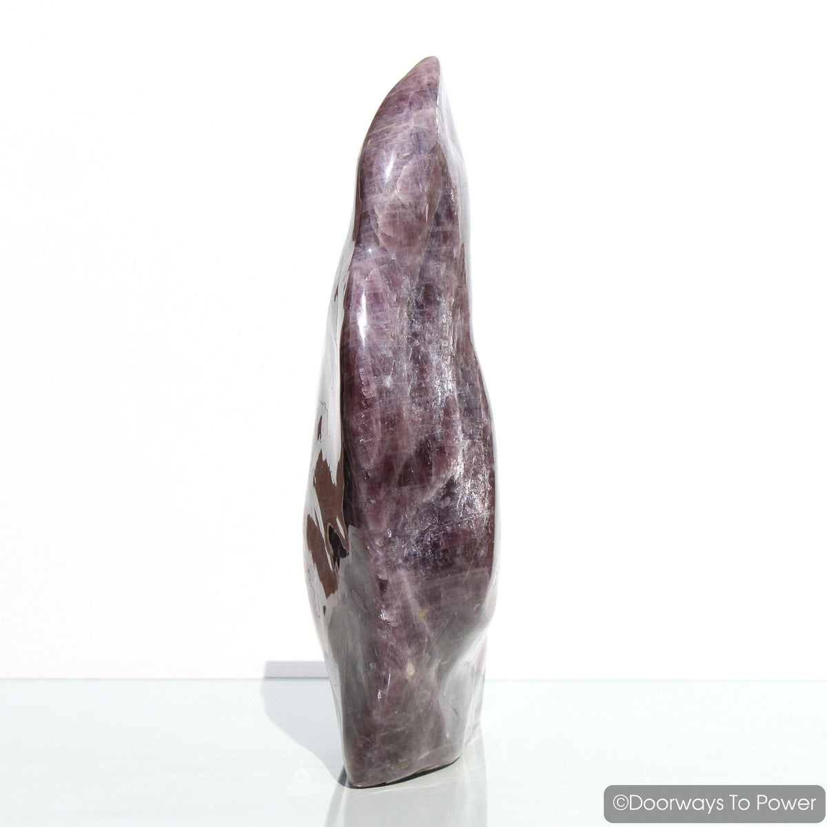Purple Angelite Crystal Violet Flame