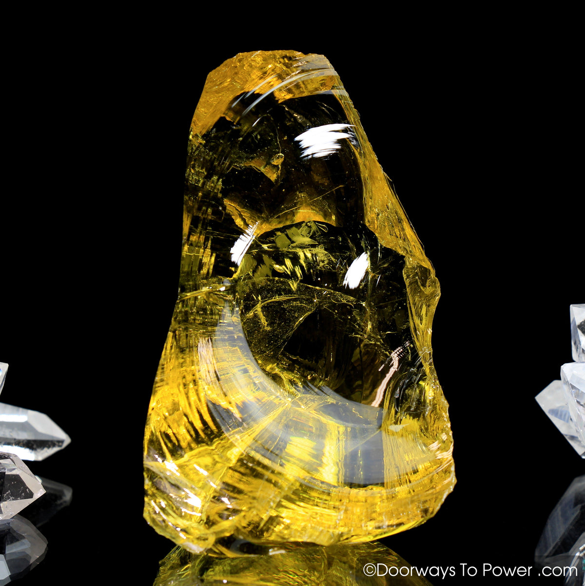 Brilliant Dynamic Helidor Monatomic Andara Crystal Altar Stone