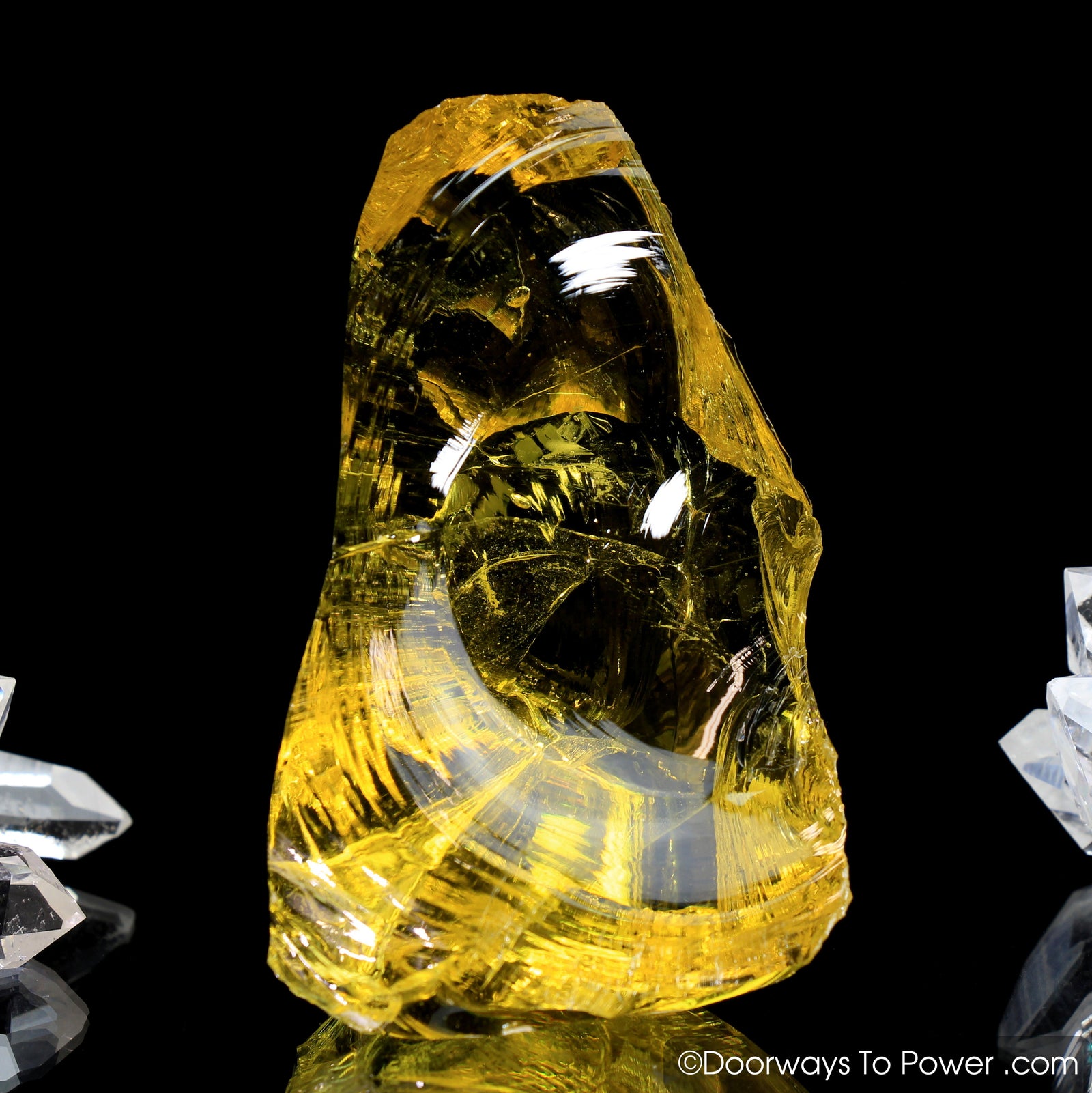 Brilliant Dynamic Helidor Monatomic Andara Crystal Altar Stone