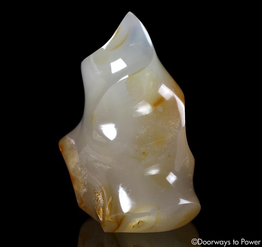 Shantilite Crystal Sculpture & Altar Stone 'Divine Peace' Shanti Light