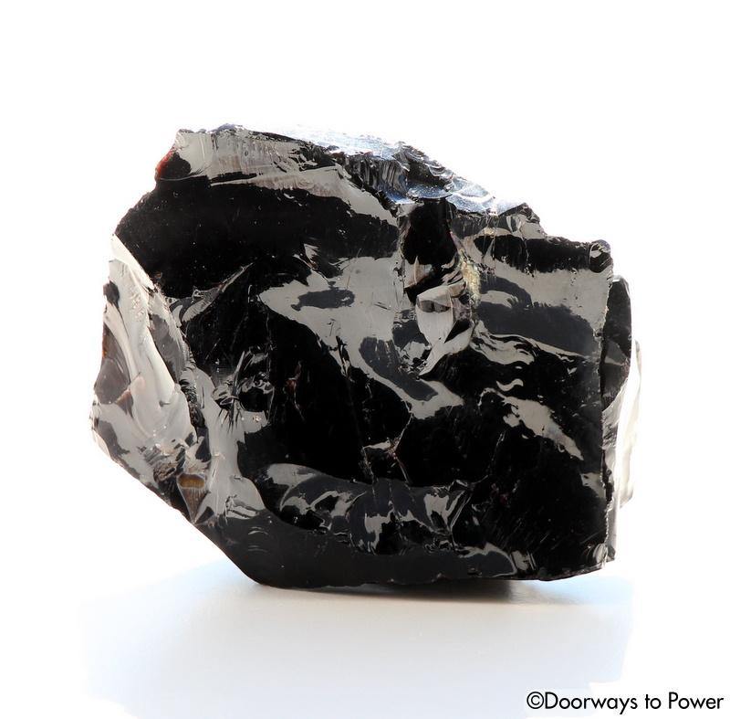 Iridium Black Monatomic Andara Crystal 'Mastery of the Mysteries'