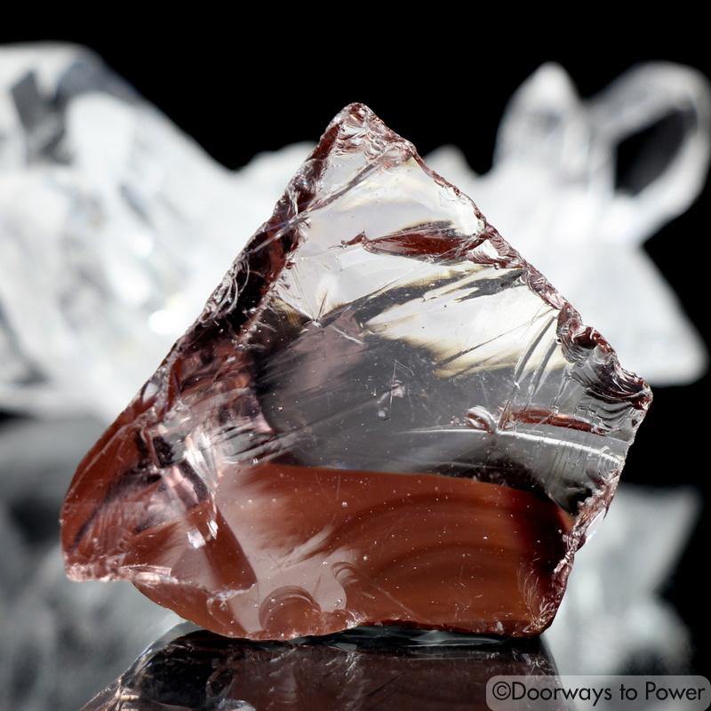 Gem Bi Color King Solomon HGW Pink Andara Crystal