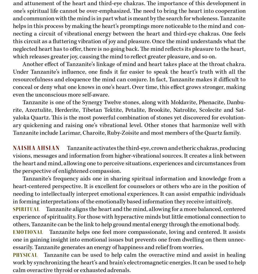 Danburite & Tanzanite Mini Magician Stone Pendant