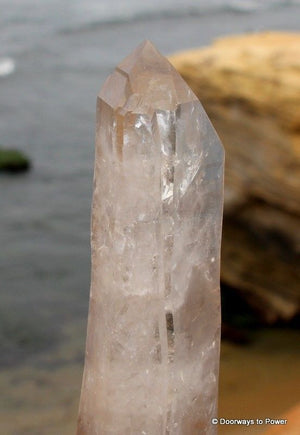 Lemurian Tantric Twin Crystal Wand Atlantean