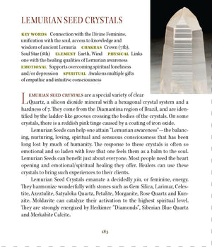 Golden Lemurian Seed Quartz Record Keeper Crystal