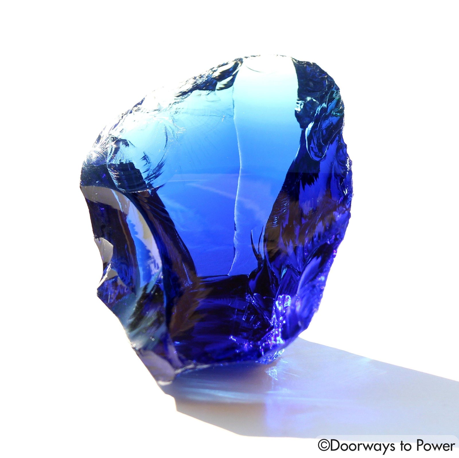Tanzanite Fire Elestial Sapphire Monatomic Andara Crystal 'Lu·Mi·Nar·Y'