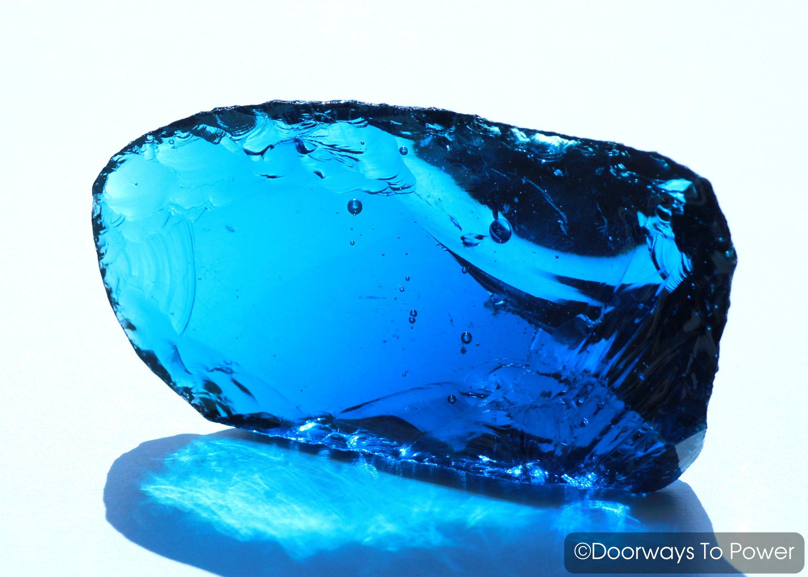Electric Blue Atlantean Monatomic Andara Crystal 'Pleiadian Emissaries of the Light'