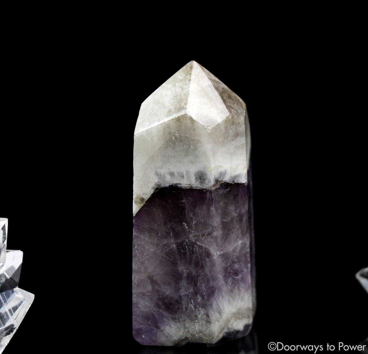 Amazez Azeztulite Quartz Crystal Point Azozeo Activated