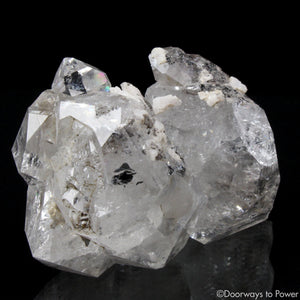 Herkimer Diamond DT Record Keeper Twin Crystal  A+++