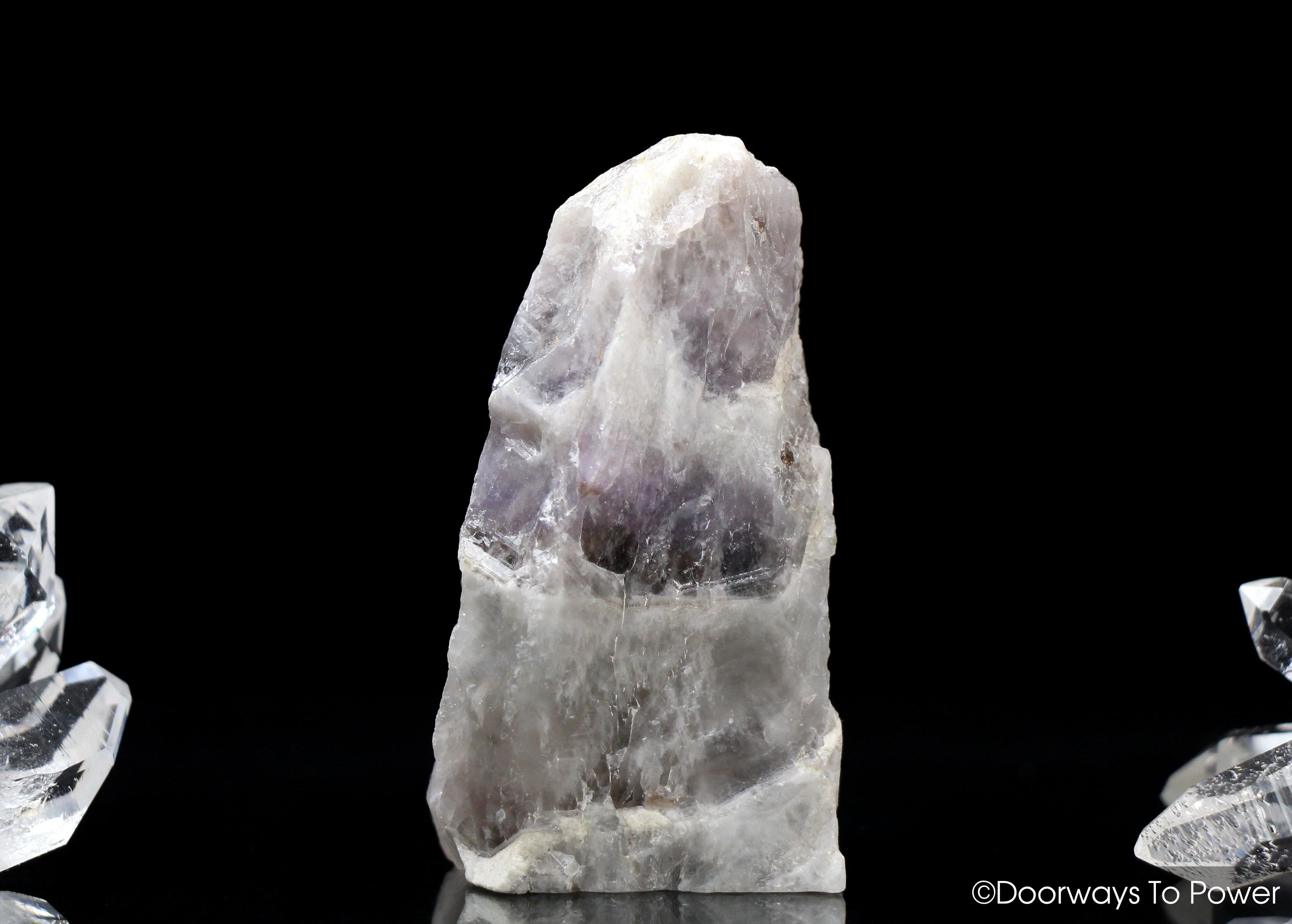 Amazez Amethyst Azeztulite Azozeo Crystal Altar Stone - Doorways to Power