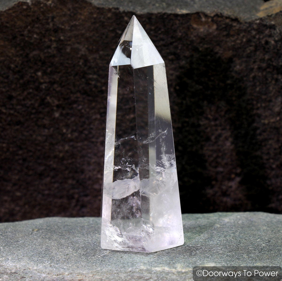 John of God Quartz Generator Crystal Point