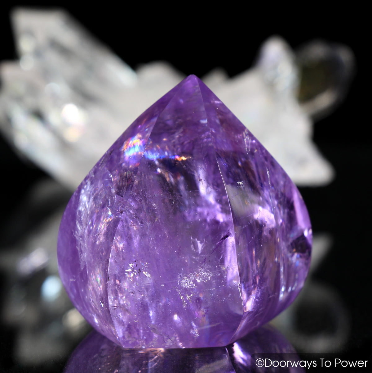 John of God Amethyst Casa Healing Crystal Point