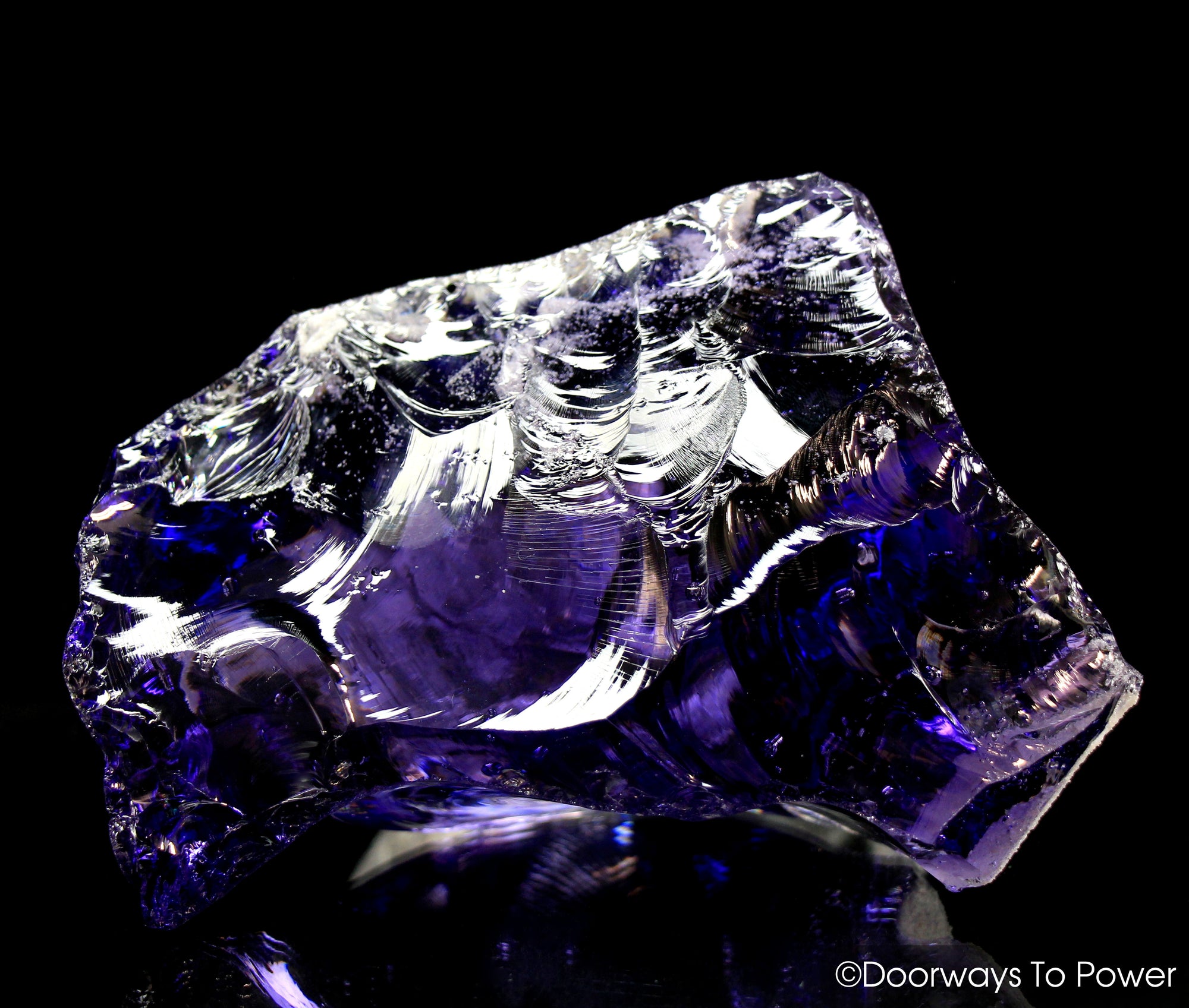 Sovereign Amethyst Monatomic Andara Crystal “SAHASRARA” Altar Stone