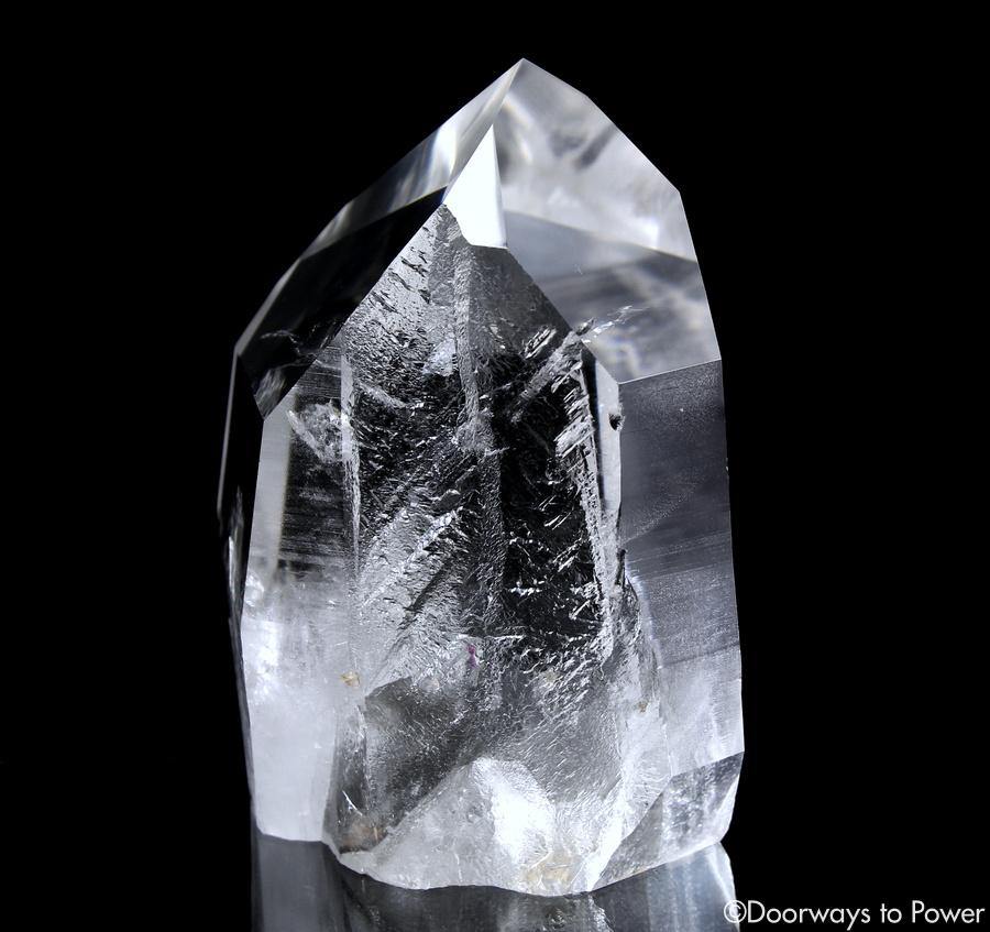 Lemurian Phantom Quartz Record Keeper Crystal 'Light Language 9D Energy Gateway'