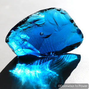 Electric Blue Atlantean Monatomic Andara Crystal 