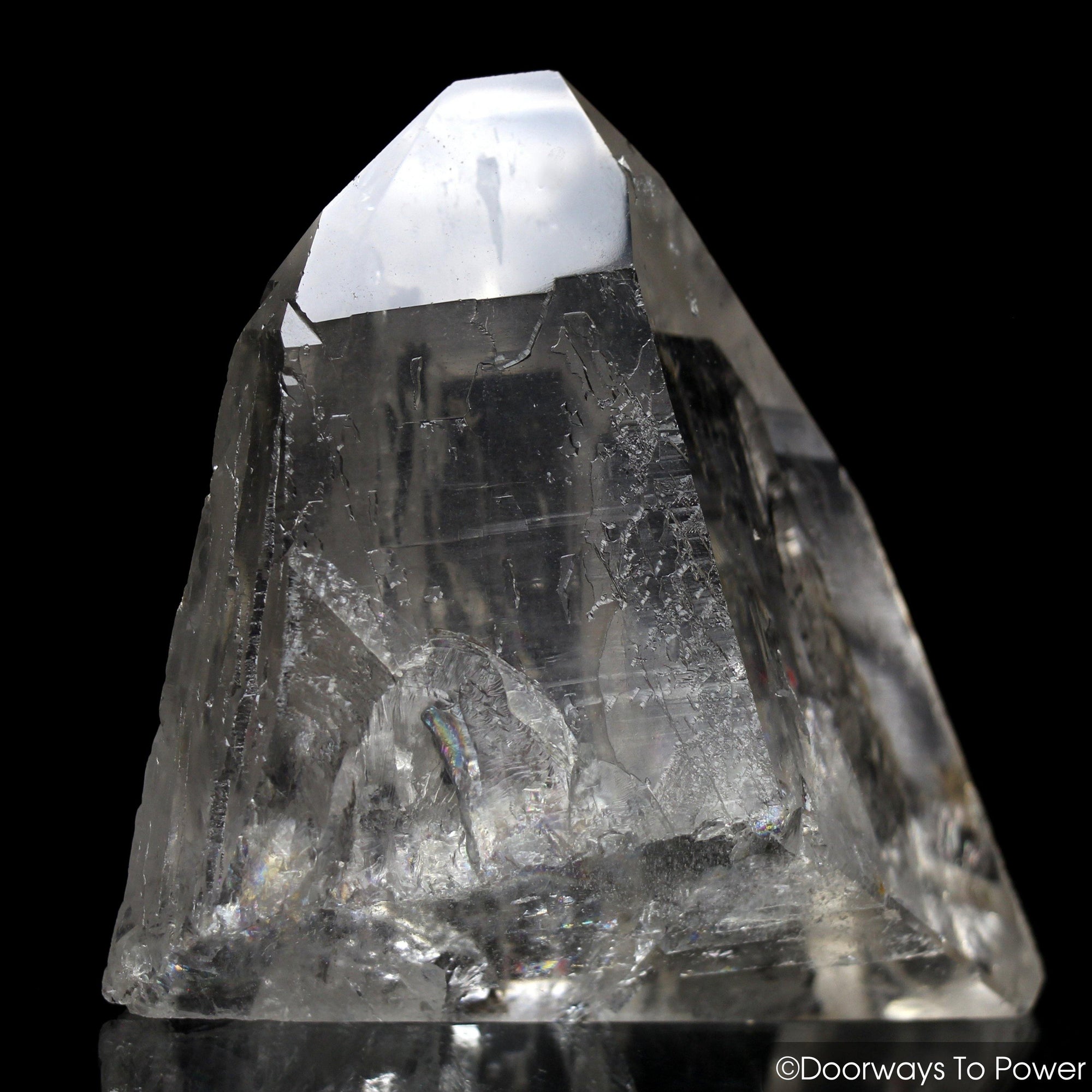 Lemurian Lightbrary Quartz Crystal 'Light Language' 9D 