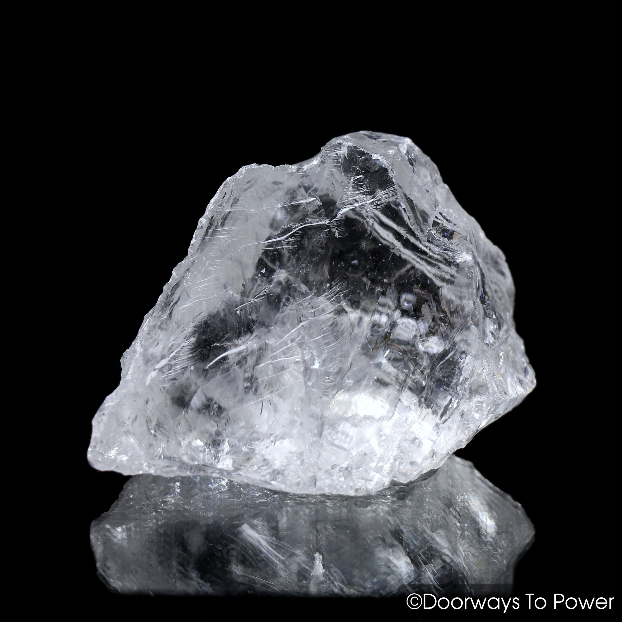 Satyaloka Clear Azeztulite Quartz Crystal Azozeo Super Activated