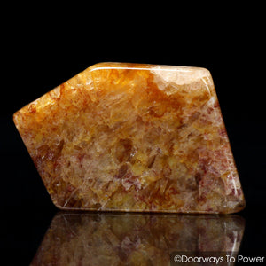 Himalaya Red Gold Azeztulite Tumbled Stone