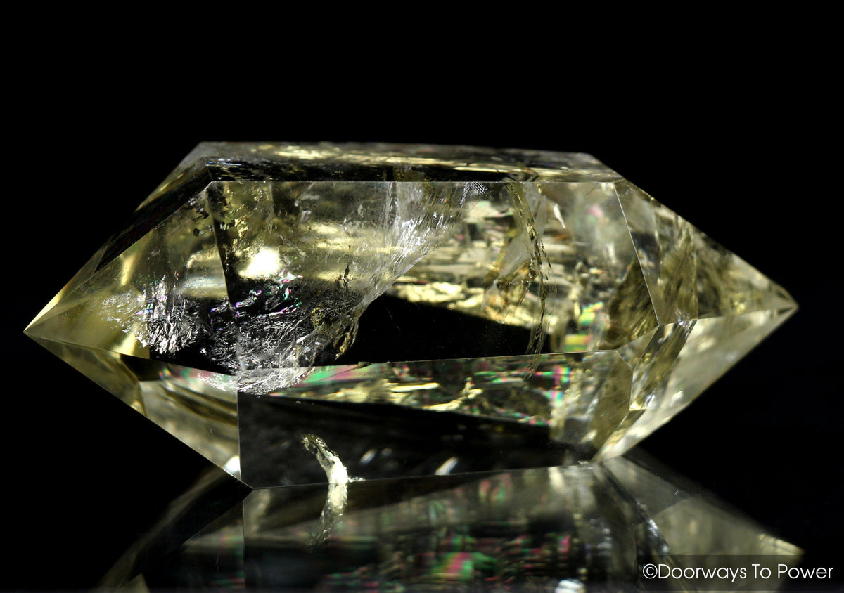 John of God Citrine Quartz Isis Crystal