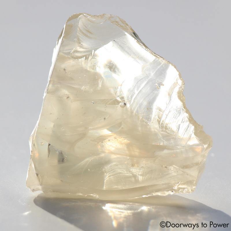 Celestial Gold Fire Opal Andara Crystal 'Mystery of Life'