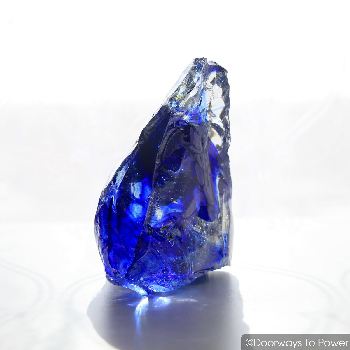 Tanzanite Fire & Elestial Starlight Monatomic Andara Crystal 'ARCTURIAN STAR-SHIP' 5D