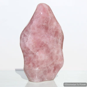 Rose Quartz Free Form Crystal 'Awakened Heart' 48 lbs Blessed & Energized