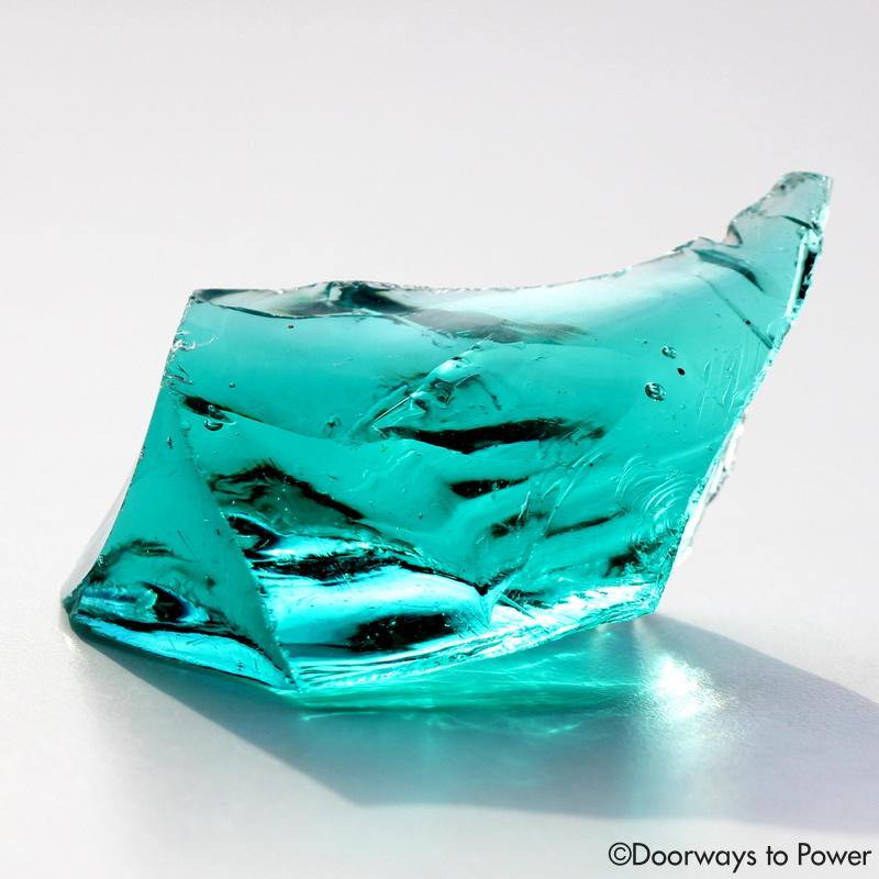 Cyan Angeles Andara Crystal 'Celestial Messenger'