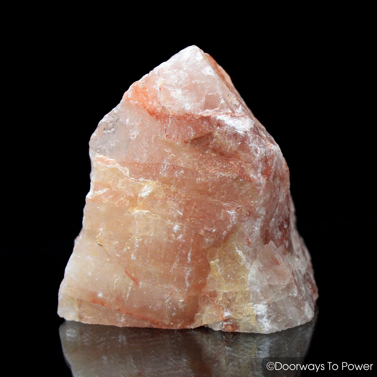 Pink Fire Azeztulite Crystal Altar Stone