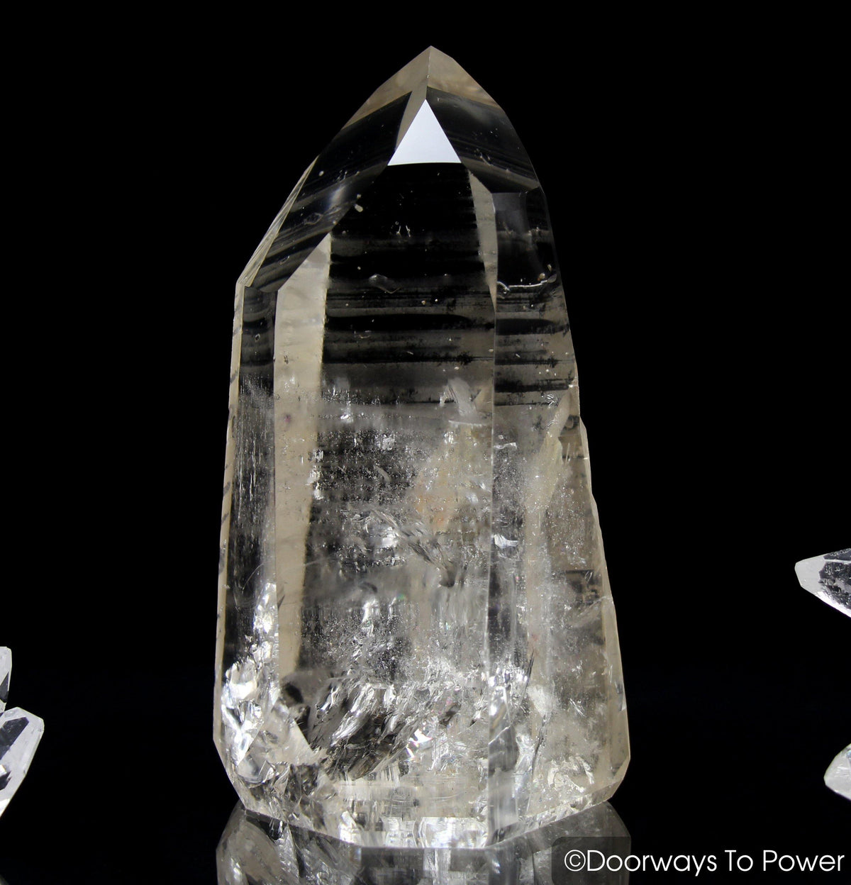 Golden Lemurian Star Seed Quartz Record Keeper Grounding Crystal