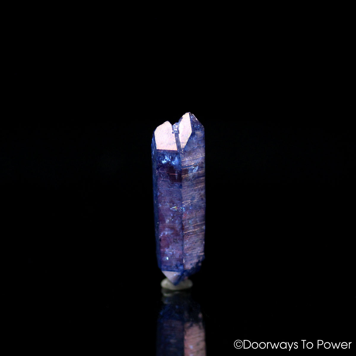 Himalayan Quartz Crystal Tanzan Aura Tantric Twin Crystal 