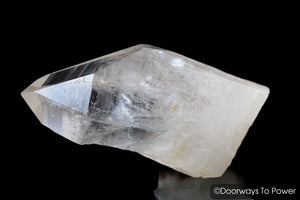 Lemurian Quartz Record Keeper Crystal 'Light Language 9D Energy Gateway'