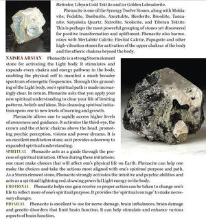 Phenacite & Seraphinite Synergy 12 Crystal Big 'Collectors Quality'